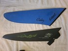 Fin Works  weed 14 5  Windsurfing Fin With G-sport curtis Cover