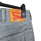 Levi s 501 Xx Jeans 38x32 Gray Wash Button Fly Straight Leg Vin