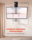 Motorized Ceiling Tv Mount Electric Flip Down Tv Mount For 32-70 In Screen