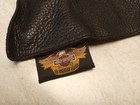 Vintage Harley Davidson Leather Biker Neck Gaiter Bandana Scarf Motorcycle Snap