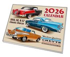 2026 Wall Calendar 1955-57 Mutton Hollow Chevys 13-months 8 5 x11  Tri-5 Bel Air