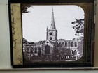 Trinity Church   Stratford-upon-avon  England  Farrar Magic Lantern Glass Slide