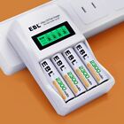 Ebl Lcd Battery Charger For Ni-mh Ni-cd Aa Aaa Rechargeable Batteries