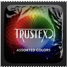 24 Pack Colored Condoms  trustex Lubricated 