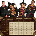 Us Harry Potter Gryffindor Ravenclaw Slytherin Hufflepuff Robe Cloak Tie Costume