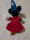 Disney Plush Fantasia Sorcerer Wizard Mickey Bean Bag 11 