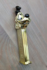 Pez Vacuum Metalized Silver Fred Flintstone   Gold Goofy Rare   Discontinued