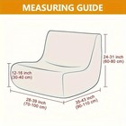 1pc Stretch Sofa Slipcover Jacquard Chair Protector For Bedroom Livingroom Decor