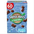  2 Pack  Swiss Miss Milk Chocolate No Sugar Added Hot Cocoa Mix  60 Ct 