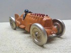 Vintage Hubley Animated Race Car Cast Iron Excellent Condition 10 1 4 