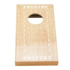 Cornhole Bean Bag Toss Game Set Portable Board Game With Football Endzone