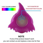 6 Pack Light-up Floating Dinosaur Bath Toys For Toddlers Kids Birthday