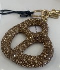 Nwt Coach Large Crystal Pretzel Bag Charm Ccy89
