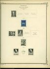 Collection  Norway Part D Scott Album Page  1889 1974  Cat  117  Back Of Book
