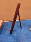 Wood Easel Stand Plate Photo Display Holder Small Tabletop Art Easel Brown