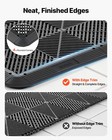Vevor Transition Edge Kit 11 Piece Interlocking Modular Garage Floor Edging Pp