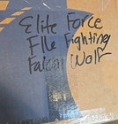 Elite Force F16 Fighting Falcon Wolf Desktop Model  Already Built  Us Seller
