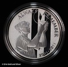 2011-w September 11th National Medal 1oz Silver Proof   Us Mint Ogp