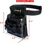 Melotough Electrician Tool Pouch Tool Belt Pouches Multiple Pockets