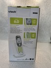V Tech Cordless Phone With Caller Id   Call Waiting - White   Grey Model Cs6114