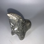 Vintage Canadian Eskimo Inuit Art Signed Carved Soapstone Seal Figurine Statue