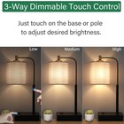 Mafeiyan Bedside Touch Lamps Decor Table Lamb With Usb Port Outlet For Bedroo   
