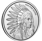 2024 Buffalo Girl 1 Oz 999 Fine Silver Round Bu