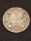 1903 Canada 25 Cents Silver Coin