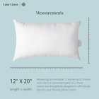 12x20 Pillow Insert - Set Of 4 White Decorative Pillow For Sofa Bed  Fluffy Pill