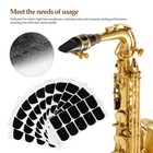  94pcs Strong Adhesive Saxophone Clarinet Patches Sax Pads Cushions For Alto