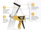 Ladder Latch Pro - Ladder Safety Device - Stabilizes - Easy To Install Ll1oo1