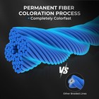 Kastking Superpower Colorshield Braided Fishing Line  Blue  65lb  500yards  X4