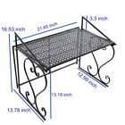 Microwave Oven Rack Storage Stand Holder Kitchen Counter Organizer Metal Shelf