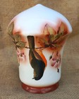 Antique Lampshade Lampstand Russian Empire 19th Century Birds
