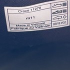 Crocs Walu Loafers Mens Size 11 Beige Slip On Canvas 11270 Preppy Workwear Shoes