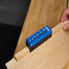 Kreg Portable Drilling Guide - 6 Hardened Drill Guides For Carpentry - Craftsman