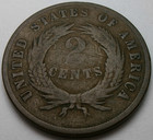 1868 Two-cent 2   Piece