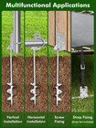 Ground Anchors Screw In 20  Set Of 4 Mobile Home Anchors storage Shed Anchor