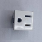 Cooper 15a 125v Decorator Single Outlet Straight Receptacle White Lot Of 6    