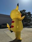 Inflatable Costume Pikachu Mascot Outfit For Halloween Cosplay Party Adult teen