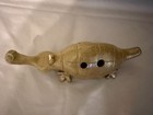 Colombian Ceramic Aligator Whistle Flute Figure