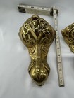Vintage Brass Tub Clawfoot Feet Set Of 4
