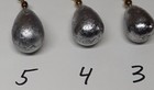 Bell Sinkers Qty 100 You Choose Size 1 8 1 4 3 8 1 2 5 8 3 4 1 1-1 2 2 3 4  5