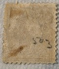 1909 4   George Washington Stamp Used Vintage Orange Brown Scott Us   