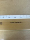 Keuffel   Esser Co K e Wood Drafting Ruler Full Size 1 4   1 8 Vintage Measuring