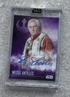 Star Wars Stellar 2020 Wedge Atilles   Denis Lawson Auto Card  9 10 Purple 