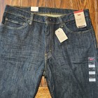 Levis Mens 511 Stretch Jeans Slim Fit Jeans Size 36x32 Blue New