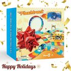 Race Track Glow In The Dark Magic Toy Set  Kids Light Up Flexible Car Tracks    