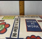 Vintage 1960   s Mod Sewing Basket Grannycore