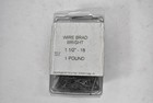 Lot Of 5 Lbs Rcs Pkg  Wire Brad Bright 4d 1-1 2 In 18 Gauge Steel Usa